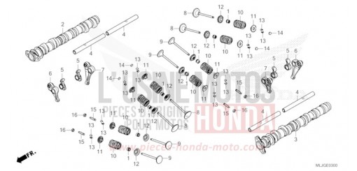 NOCKENWELLE/VENTIL GL1800BDT de 2026