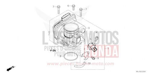 DROSSELKLAPPENGEHAEUSE GL1800BDT de 2026