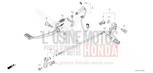 PEDAL GL1800BDT de 2026