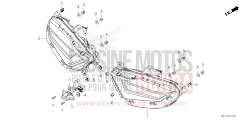 KOMBINATIONSLEUCHTE GL1800BDT de 2026