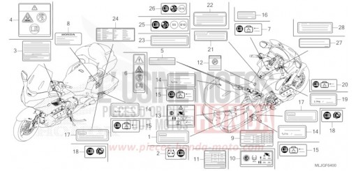 WARNETIKETT GL1800BDT de 2026