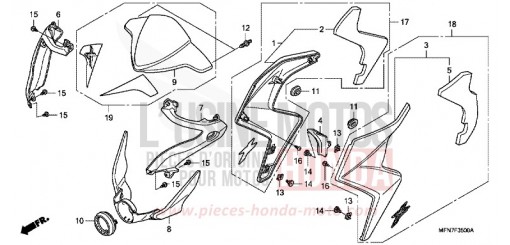 WINDLAUF CB1000R9 de 2009