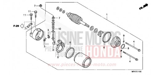 ANLASSER CB1000RAA de 2010