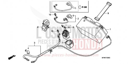 BATTERIE CB1000RAA de 2010