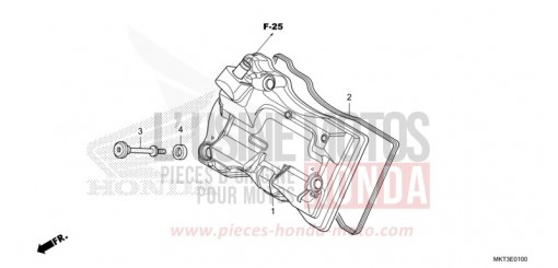 ZYLINDERKOPFDECKEL ADV750N de 2022
