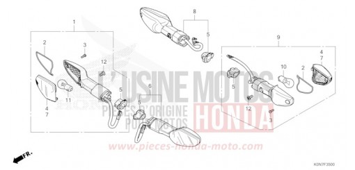 BLINKER CBF125MM de 2021