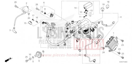 KABELBAUM CBF125MM de 2021