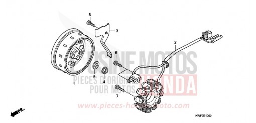 GENERATOR CBF125MB de 2011