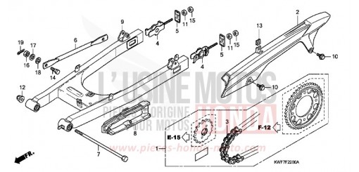 SCHWINGE CBF125MB de 2011