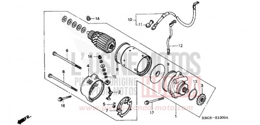 ANLASSER CB250R de 1994