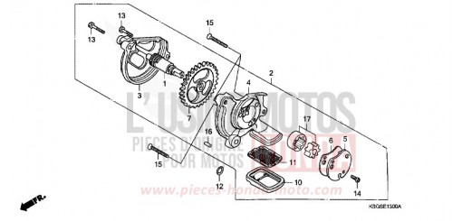 OELPUMPE CB250X de 1999