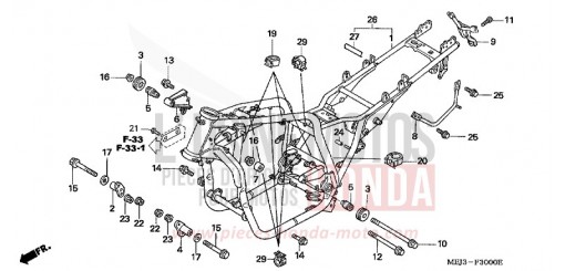RAHMENKOERPER CB13005 de 2005