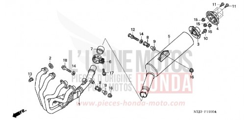 ABGAS-SCHALLDAEMPFER CB13005 de 2005
