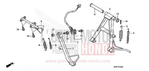 STAENDER CBF125MD de 2013
