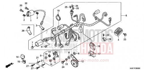 KABELBAUM CBF125MD de 2013