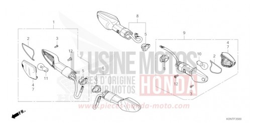 BLINKER CBF125MEFT de 2026