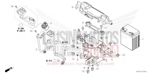 BATTERIE CBF300NAN de 2022