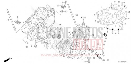 KURBELGEHAEUSE CBF300NAN de 2022