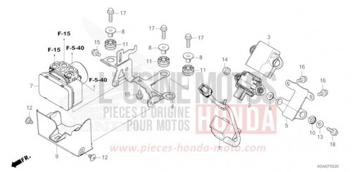 ABS-MODULATOR CBF300NAN de 2022