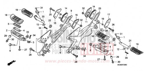 STUFE CBF600SA de 2010