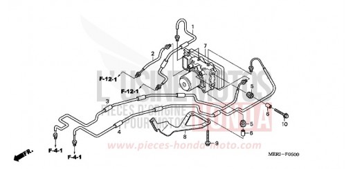ABS-MODULATOR CBF600SA4 de 2004