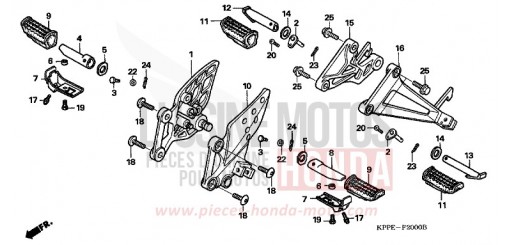 STUFE CBR125RW5 de 2005