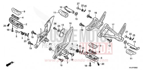 STUFE CBR250RAB de 2011