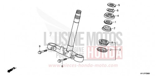 LENKSCHAFT CBR250RAD de 2013