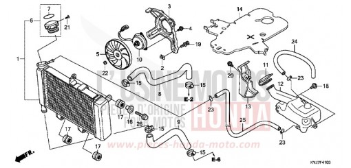 KUEHLER CBR250RD de 2013