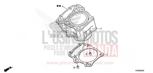 ZYLINDER CBR250RF de 2015