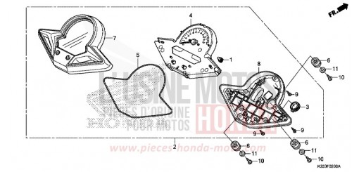 MESSGERAET CBR250RF de 2015