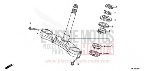 LENKSCHAFT CBR600RAC de 2012