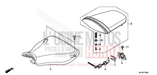 SITZ CBR600RAC de 2012