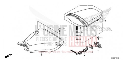 SITZ CBR600RAD de 2013