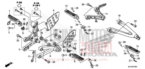 STUFE CBR600RAD de 2013