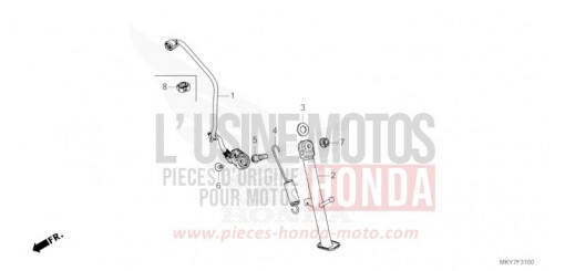 SEITENSTAENDER CBR650RACT de 2026