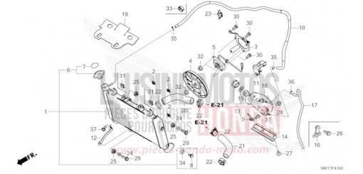 KUEHLER CBR650RACT de 2026