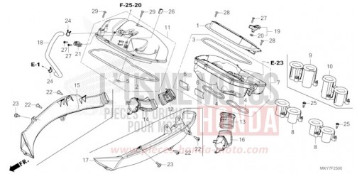LUFTFILTER CBR650RAT de 2026