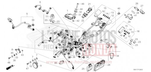 KABELBAUM CBR650RAT de 2026