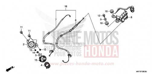 SERVOMOTOR CBR1000S1J de 2018