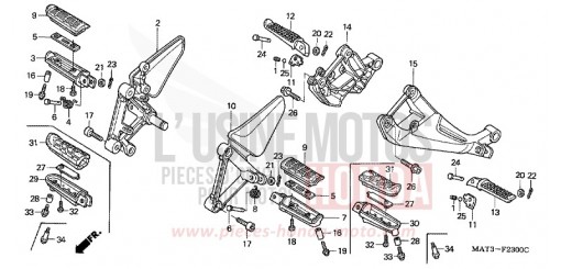 STUFE CBR1100XX1 de 2001