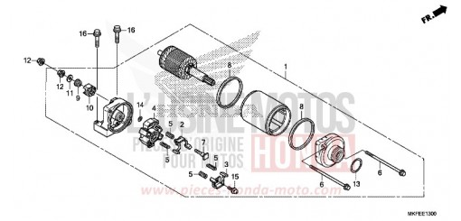 ANLASSER CBR1000S1K de 2019