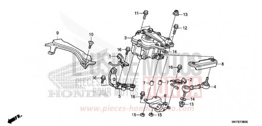 LENKUNGSDAEMPFER CBR1000S1K de 2019