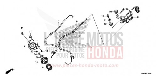 SERVOMOTOR CBR1000S1K de 2019
