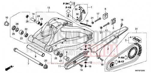 SCHWINGE CBR1000S1K de 2019