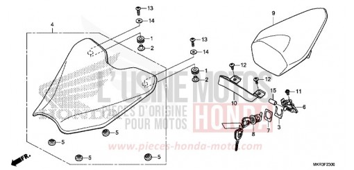 SITZ CBR1000SPN de 2022