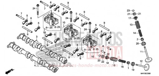 NOCKENWELLE/VENTIL CBR1000SPN de 2022