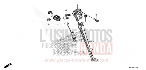 STAENDER CBR1000SPN de 2022