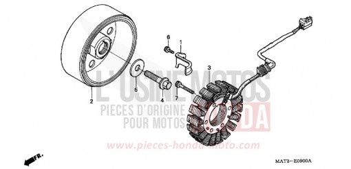 GENERATOR CBR1100XX3 de 2003