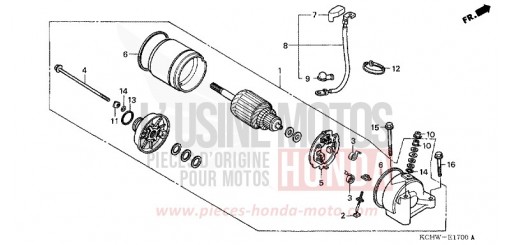ANLASSER CG125M1 de 2001